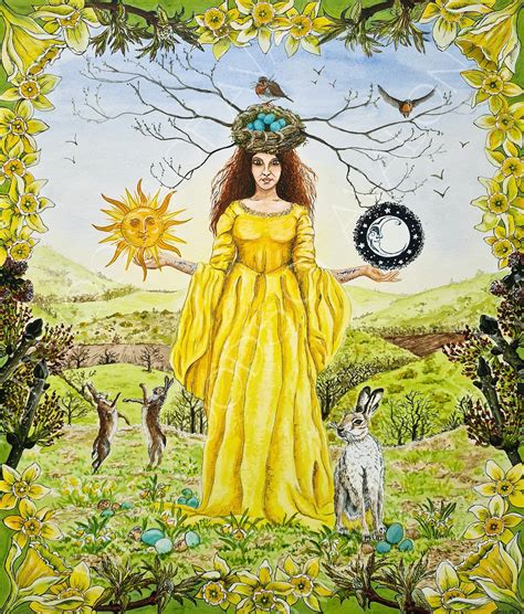 Commemorating the pagan festival of the spring equinox